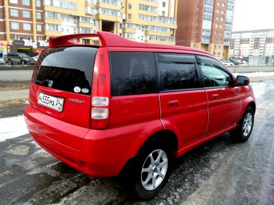 Лот: 5276057. Фото: 1. HONDA HR-V, 2002, красный, АКПП... Автомобили