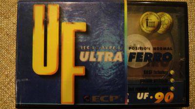 Лот: 4762487. Фото: 1. Аудио кассета ECP Ultra Ferro... Аудиозаписи