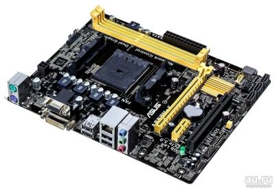 Лот: 13561556. Фото: 1. Asus A55BM-K (FM2+, AMD A55, 2... Материнские платы