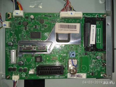 Лот: 13398427. Фото: 1. main 715G8659-M01-000-004Y tv... Печатные платы