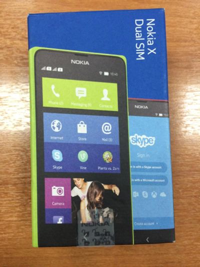 Лот: 8024389. Фото: 1. Nokia X. Смартфоны