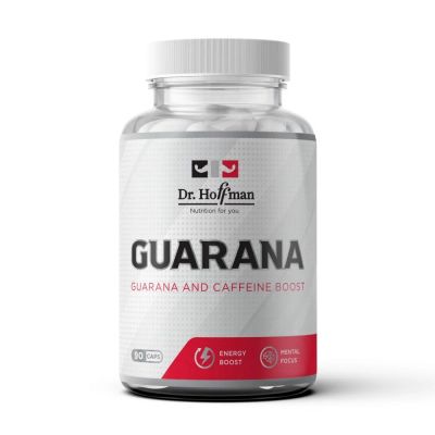 Лот: 16812883. Фото: 1. Guarana 600 mg 90 caps от dr.Hoffman... Спортивное питание, витамины