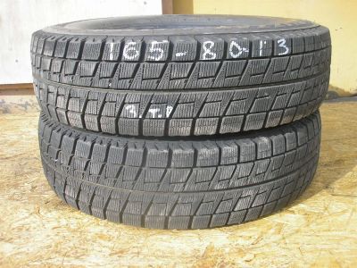 Лот: 3246655. Фото: 1. Bridgestone Revo-2 165\80R13 пара. Шины