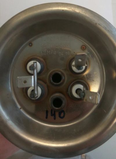Лот: 15053162. Фото: 1. ТЭН водонагревателя 1000w+1500w... Запчасти для остальной бытовой техники