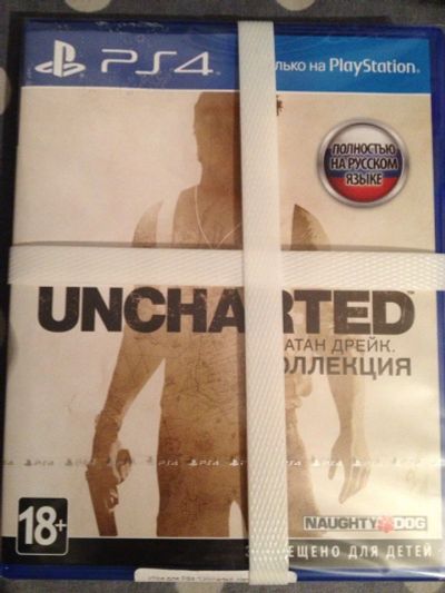 Лот: 6356230. Фото: 1. Uncharted Коллекция PS4 новый... Игры для консолей