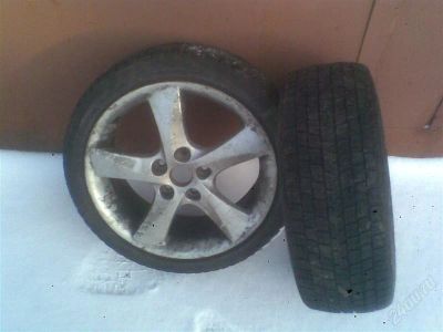 Лот: 1400297. Фото: 1. Bridgestone r17 205/45 зима. Шины