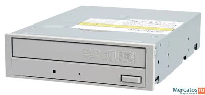 Лот: 6739938. Фото: 1. Белый DVD привод DVD+RW пишущий... Приводы CD, DVD, BR, FDD