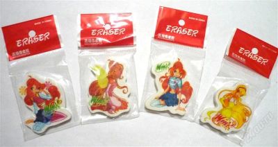Лот: 2252248. Фото: 1. ластик winx новый. Для рисования
