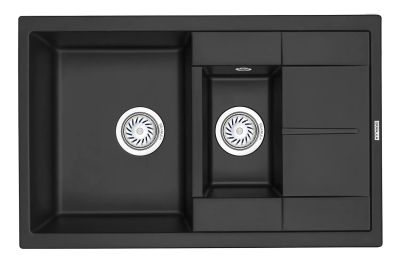Лот: 23662426. Фото: 1. Мойка врезная с крылом GRANULA... Мойки кухонные