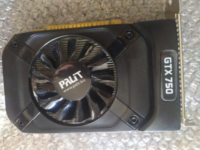 Лот: 16221820. Фото: 1. Видеокарта palit gtx 750. Видеокарты