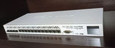 Лот: 25550564. Фото: 1. Маршрутизатор Mikrotik CCR1036-12G-4S. Маршрутизаторы (роутеры)