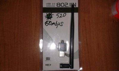 Лот: 10461636. Фото: 1. WiFi 802.IIn (USB) 150mbps. WiFi, Bluetooth адаптеры