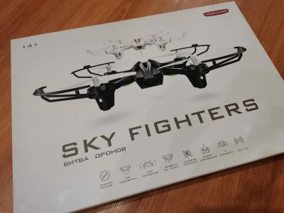 Лот: 17006812. Фото: 1. Квадракоптеры sky fighter. Квадрокоптеры