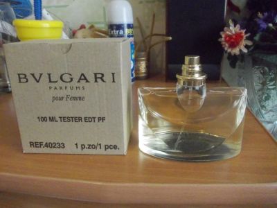 Лот: 9040961. Фото: 1. Bvlgari Pour Femme 100мл тестер... Женская парфюмерия
