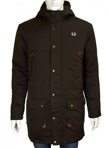 Лот: 10858595. Фото: 1. Пуховик зимняя парка Fred Perry. Верхняя одежда