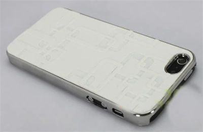 Лот: 3055470. Фото: 1. Чехол для Iphone 5 3D touch Белый. Чехлы, бамперы