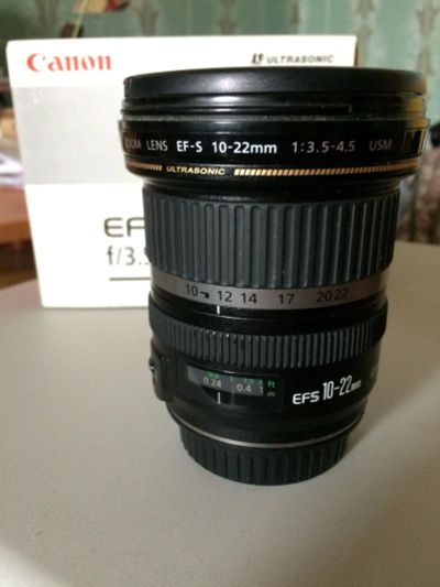 Лот: 10428199. Фото: 1. Объектив Фишай Canon EF-S 10-22mm... Объективы