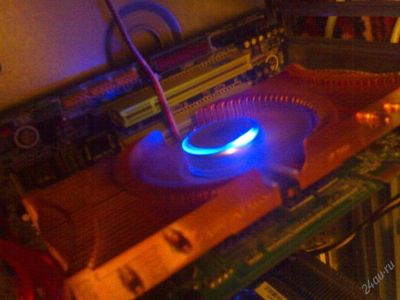 Лот: 86762. Фото: 1. видеокарта PCI-E 256Mb + ZALMAN... Видеокарты