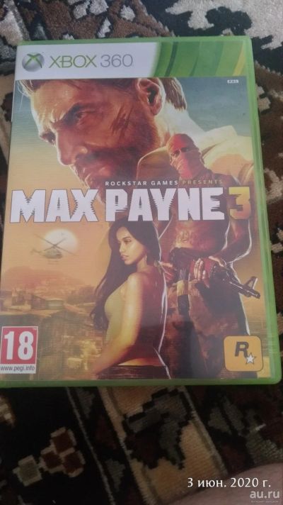 Лот: 16694846. Фото: 1. Диск игра xbox 360 Max Payn. Игры для консолей