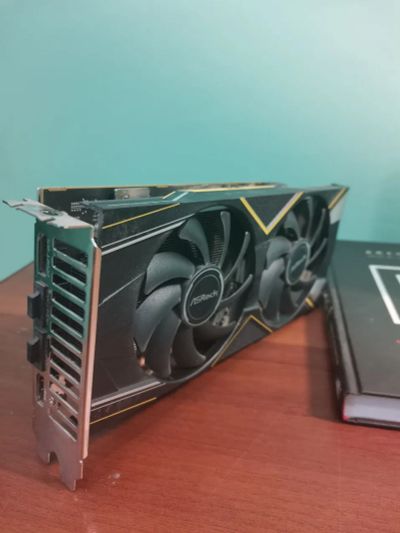 Лот: 19454306. Фото: 1. Видеокарта RX 5500 XT ASRock Challenger... Видеокарты