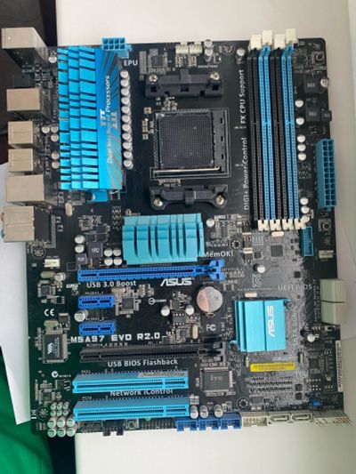 Лот: 18266057. Фото: 1. Материнская плата ASUS M5A97 EVO... Материнские платы