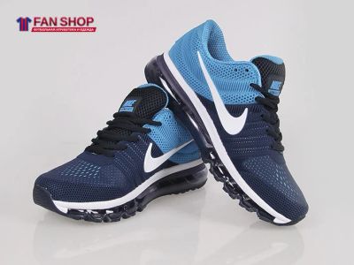 Лот: 9256658. Фото: 1. NIKE AIR MAX 2017 BLUE/WHITE. Кеды, кроссовки, слипоны
