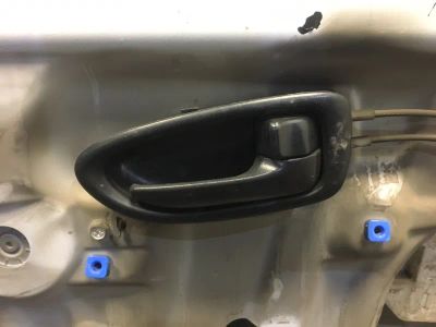 Лот: 21716799. Фото: 1. ручка двери внутренняя Nissan... Двигатель и элементы двигателя
