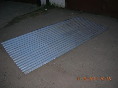 Лот: 4090452. Фото: 1. Профнастил оцинковка (4 листа... Металлопрокат