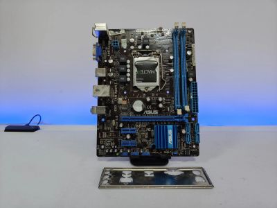 Лот: 25625533. Фото: 1. Мат. плата Asus P8H61-M LX3 R2... Материнские платы