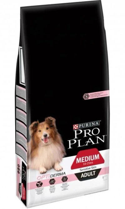 Лот: 15296445. Фото: 1. Purina Pro Plan Medium Adult Sensitive... Корма