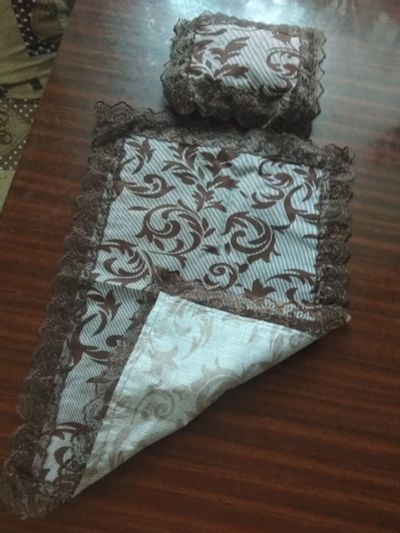 Лот: 21033569. Фото: 1. Покрывало и подушка для куклы. Куклы и аксессуары