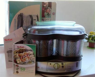 Лот: 1262458. Фото: 1. Пароварка Tefal VS 4001. Кухонная
