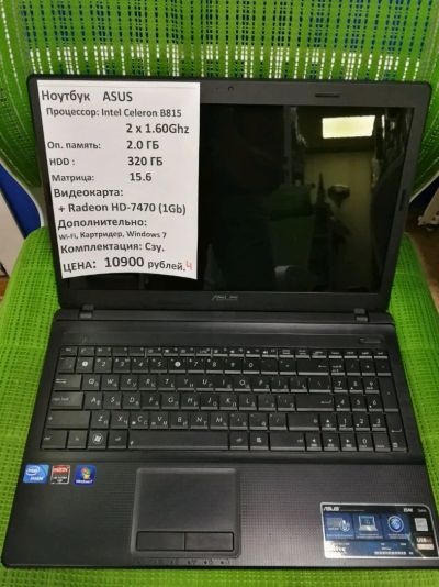 Лот: 14369301. Фото: 1. - Ноутбук Asus - 4. Ноутбуки