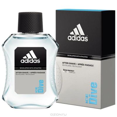Лот: 4350465. Фото: 1. Adidas Ice Dive лосьон после бритья. Уход за лицом 