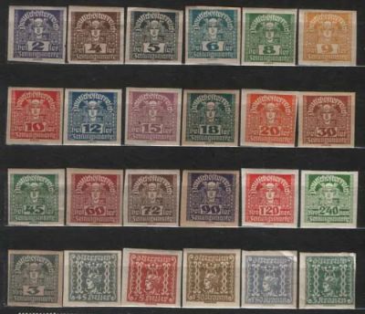 Лот: 25881273. Фото: 1. Австрия 1920-22_008. Марки