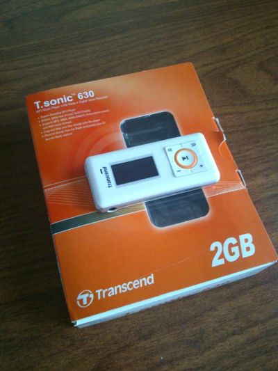Лот: 3513491. Фото: 1. MP3-плеер Transcend T.Sonic 630... Плееры