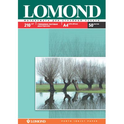 Лот: 7072499. Фото: 1. Фотобумага Lomond Двусторонняя... Фотобумага, плёнка