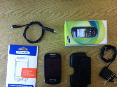 Лот: 1693620. Фото: 1. Samsung GALAXY mini GT-S5570 полный... Смартфоны