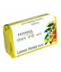 Лот: 12884545. Фото: 1. Мыло Лимон и Мед, Patanjali Kanti... Уход за телом