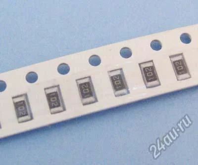 Лот: 3231483. Фото: 1. резисторы SMD 1ком типоразмер... Резисторы