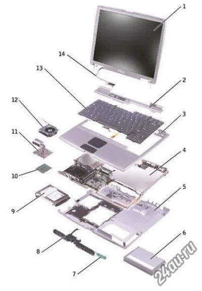 Лот: 5596721. Фото: 1. Запчасти ноутбука Acer Aspire... Корпуса, блоки питания