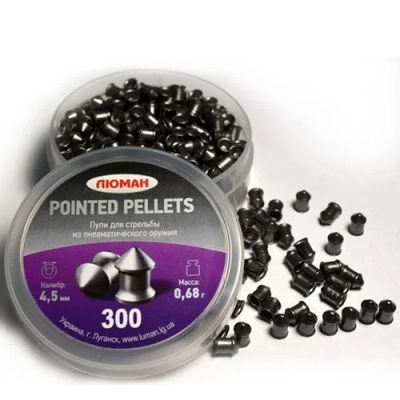 Лот: 7550871. Фото: 1. Пули "Люман" Pointed Pellets 0... Аксессуары, запчасти