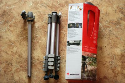 Лот: 3165937. Фото: 1. Штатив Manfrotto MKC3-P02. Штативы, держатели