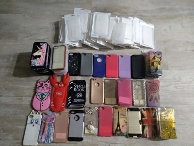 Лот: 20110672. Фото: 1. Чехлы на iPhone 7, новые!. Чехлы, бамперы