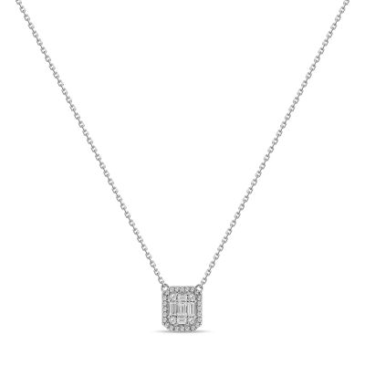 Лот: 24362143. Фото: 1. Колье с фианитами. Колье