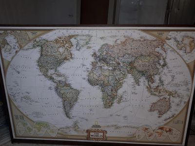 Лот: 15324262. Фото: 1. Карта мира. Карты и путеводители