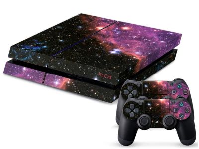 Лот: 6653468. Фото: 1. Виниловая наклейка на PS4 "Космос... Другое (игровые приставки, консоли, видеоигры)
