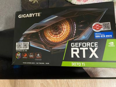 Лот: 19905018. Фото: 1. GeForce RTX 3070 Ti gaming OC. Видеокарты