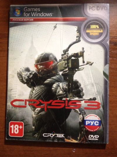 Лот: 9005576. Фото: 1. Crysis 3, COD: Black ops 2. Игры для ПК