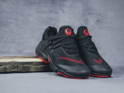 Лот: 13447879. Фото: 1. Кроссовки NikePresto black/red. Кеды, кроссовки, слипоны